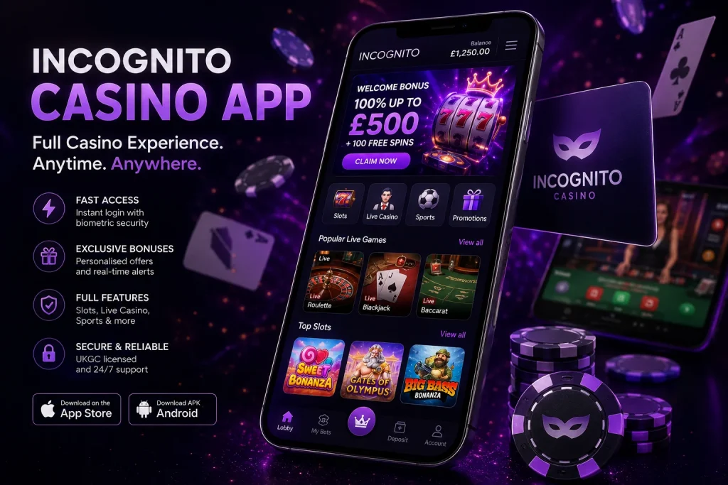 Incognito Casino App
